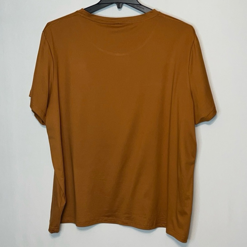 Unbranded Womens Size 4X Short Sleeved Brown T-shirt Horse Theme Graphics - Picture 2 of 8